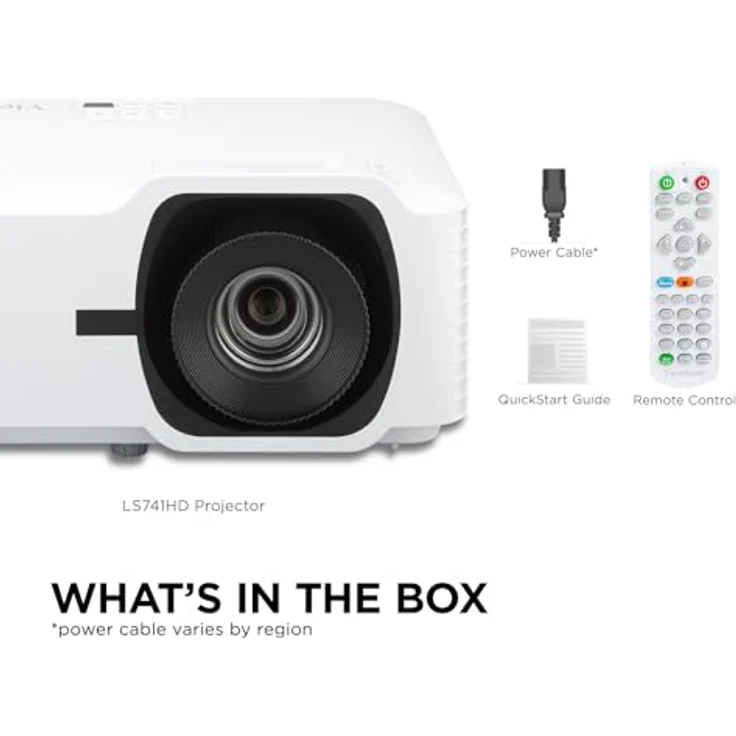 ViewSonic LS741HD, Beamer mit 5000 Lumen, 360°-Projektion und LAN-Steuerung für öffentliche Räume – Bild 8