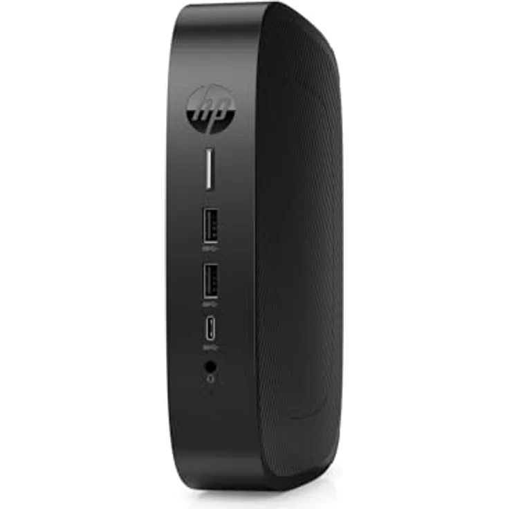 HP Elite t655 Thin Client Ryzen R2314 8GB 32GB eMMC Radeon 1GbE ThinPro - Schwarz – Bild 2