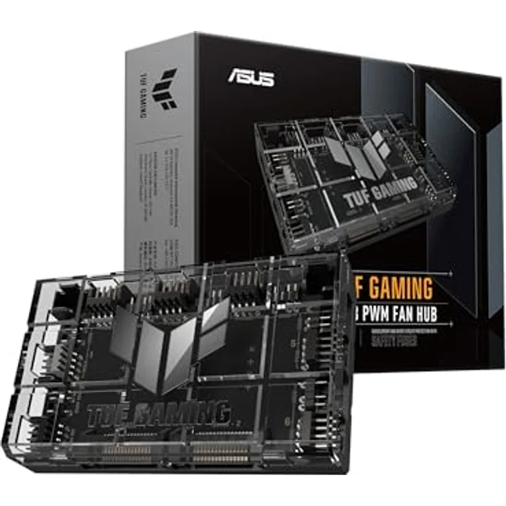 ASUS TUF Gaming ARGB PWM Lüfter Hub, effizienter Kühl-Hub für PC-Gehäuse mit RGB-Beleuchtung – Bild 1