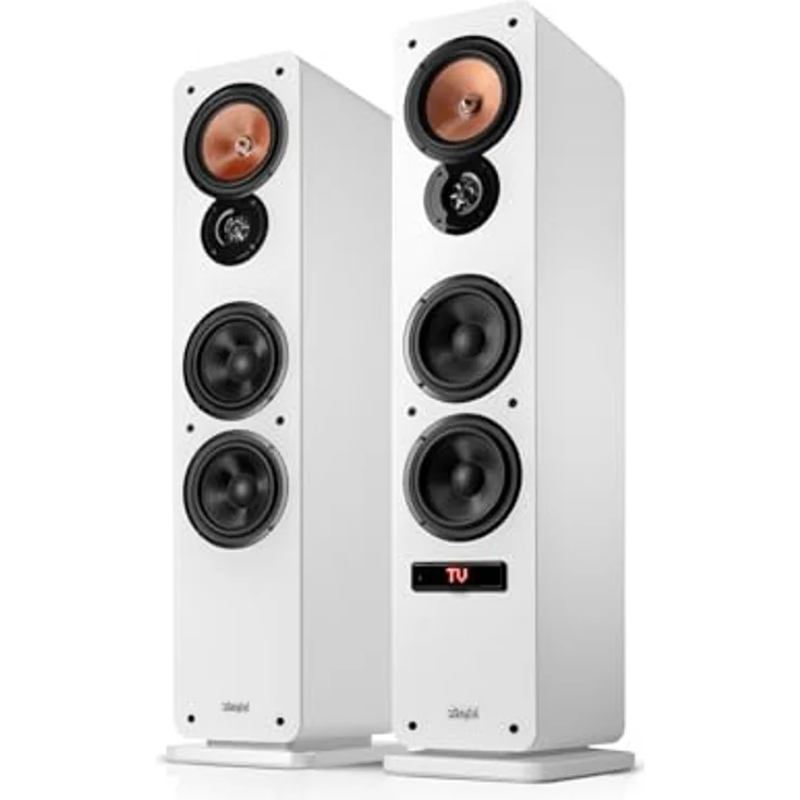 Teufel ULTIMA 40 AKTIV 3 Bassstarkes Lautsprecher-Set 260 Watt Verstärker Weiß – Bild 1