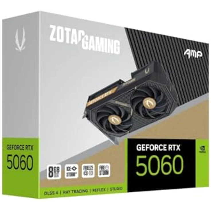 ZOTAC GeForce® RTX 5060 AMP, 8GB GDDR7 Grafikkarte mit NVIDIA Architektur und aktiver Kühlung – Bild 5