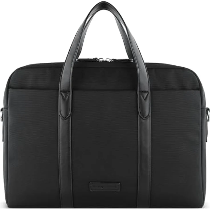 Bugatti Maro Aktentasche 40 cm, Laptopfach (14.57"), schwarze Notebooktasche mit elegantem Design – Bild 1