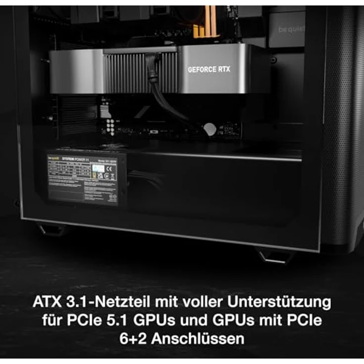 be quiet! System Power 11, Netzteil 550W mit hoher Effizienz und zuverlässiger Leistung – Bild 7