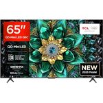 TCL 65Q6C 65 Zoll QD-Mini LED Fernseher, 4K HDR Premium 1000nits, Smart TV mit Google TV (Dolby Vision IQ & Atmos, Onkyo 2.1 Soundsystem, 144Hz Motion Clarity Pro, Game Master)