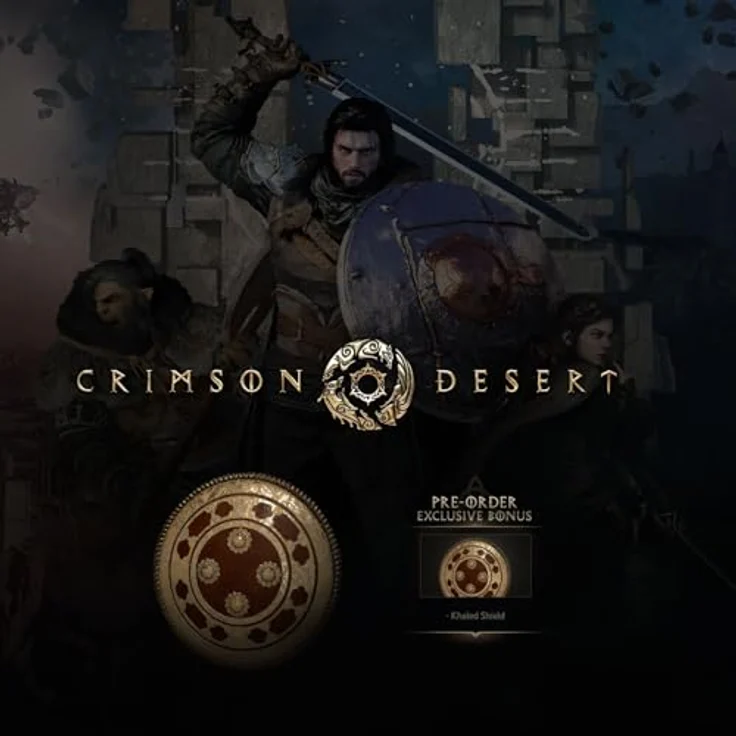 Pearl Abyss Crimson Desert Day One Edition, Xbox Series X Open-World-Spiel mit Khaled-Schild DLC – Bild 2