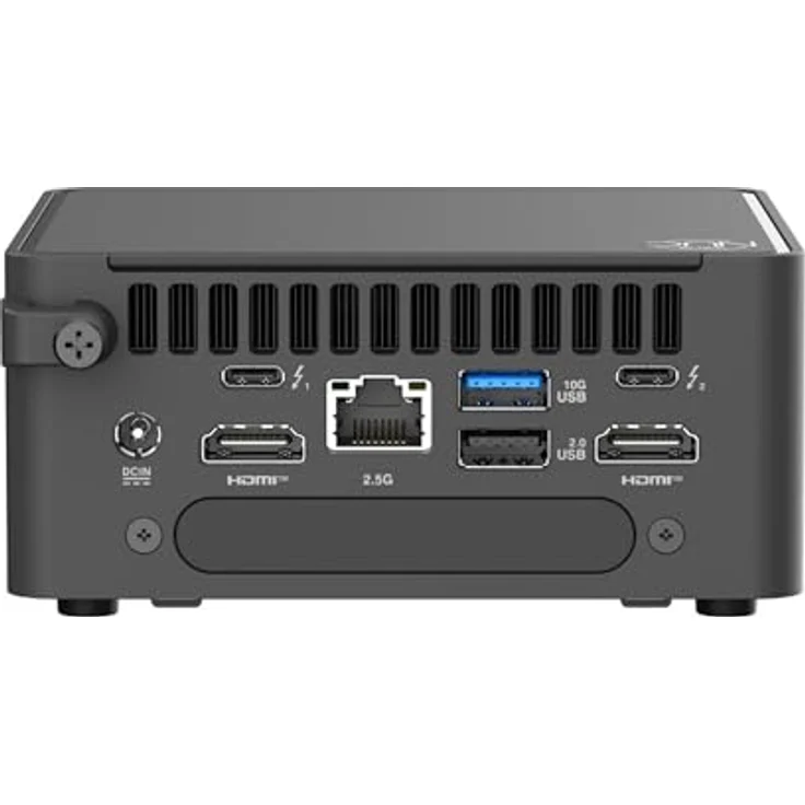 ASUS NUC 15 Pro Tall Kit RNUC15CRHU700000, Mini-PC mit Core Ultra 7 225H, 1.3 GHz, 0 GB RAM, 130T Arc Graphics, Schwarz, Wi-Fi 6/7, Bluetooth 5.4 – Bild 3