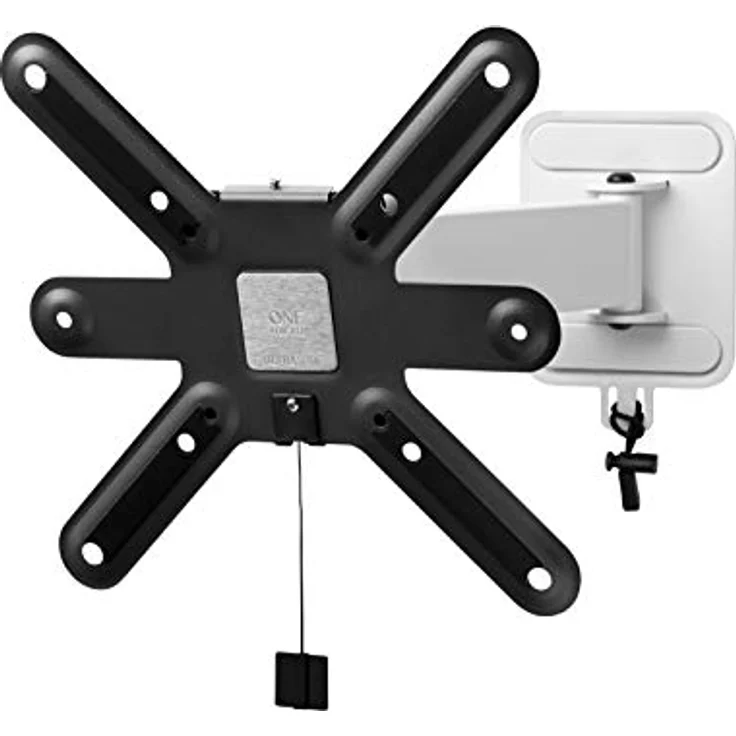 One For All TV-Wandhalterung - Schwenkbar 90°-Neigbar-Ausziehbare Fernseher Halterung - 4K OLED QLED LED Flachbildfernseher - 13 bis 43 Zoll - VESA 75x75 bis 200x200 –max. 25 kg – WM6242 – Bild 2
