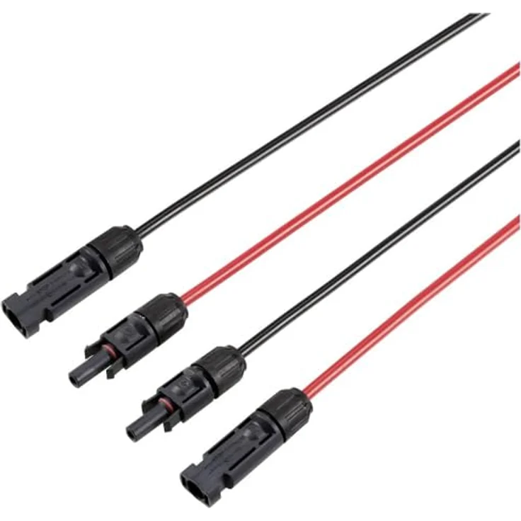 Sygonix SY-6408028 Verlängerungskabel 6 mm² mit Solarstecker, 3 Meter Länge – Bild 2