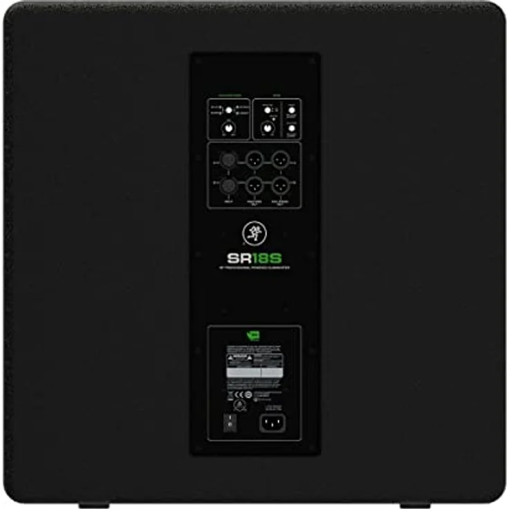 Mackie SR18S, 1600W aktiver PA Subwoofer mit variablen Frequenzweichenfilter, Schwarz – Bild 3