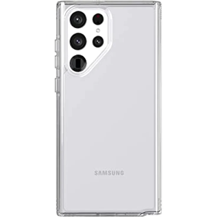 tech21 Evo Clear für Samsung Galaxy S22 Ultra - Klare Handyhülle mit 3,6 m Multi-Drop-Schutz – Bild 1