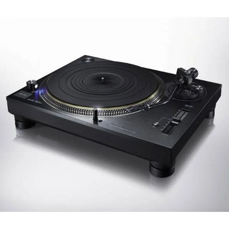 Technics SL-1210GEG-K Grand Class Plattenspieler, Manueller Direktantrieb mit Pitch-Control, Schwarz