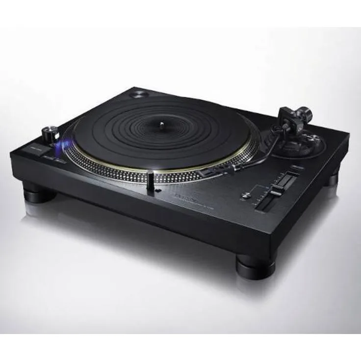 Technics SL-1210GEG-K Grand Class Plattenspieler, Manueller Direktantrieb mit Pitch-Control, Schwarz