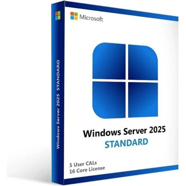 Dell Microsoft Windows Server 2022/2025, Standard oder Datacenter, inkl. Customer Kit und 1 Geräte-CAL