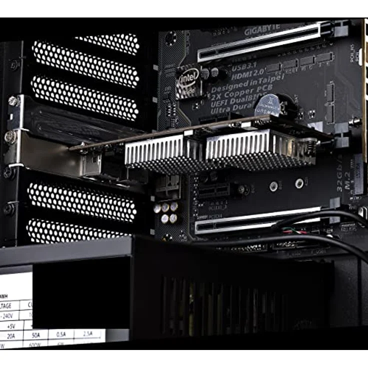 StarTech.com 2-Port 10Gbe Netzwerkkarte, PCIe Ethernet 10 Gigabit Karte für PCs/Server, PCI Express Netzwerkkarte/10gb LAN Karte, Sechs Geschwindigkeits NIC, 10GBASE-T und NBASE-T (ST10GSPEXNDP2) – Bild 5