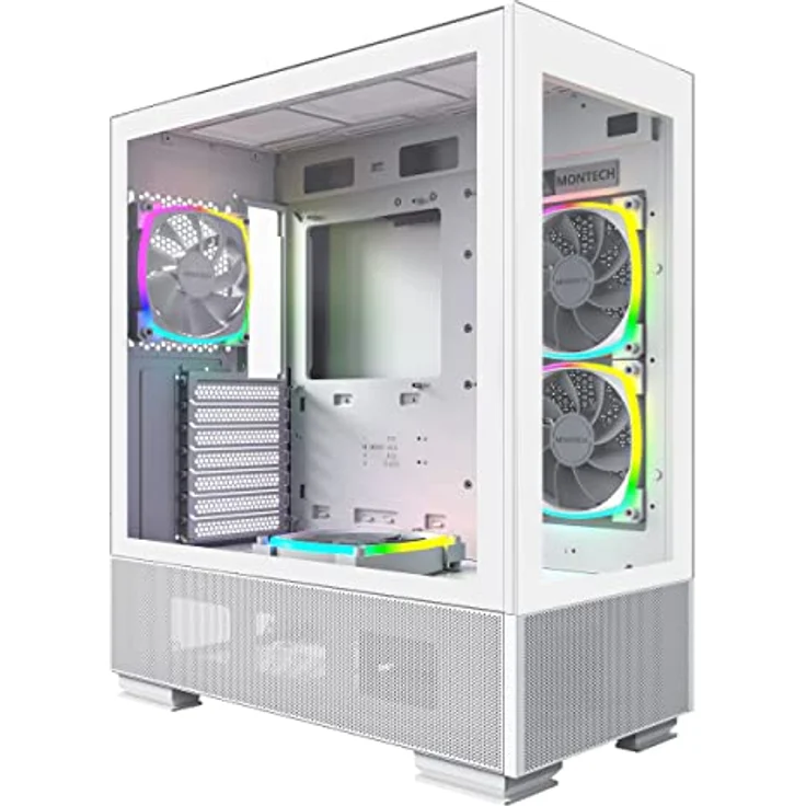 Montech Sky Two, Midi-Tower - weiß – Bild 1