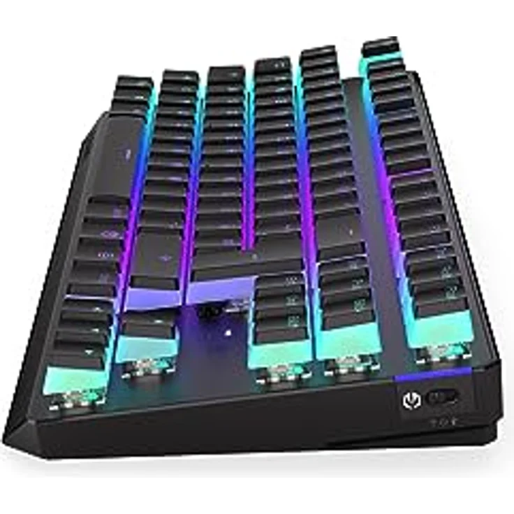 ENDORFY Thock TKL Wireless DE Kailh Box Red Pudding, Bluetooth und 2.4 GHz Wireless, Pudding PBT Double-Shot Keycaps, Hot-Swap Funktion, Deutsches Layout QWERZ | EY5D017 – Bild 3