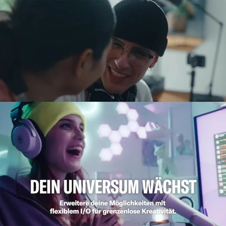 YAMAHA URX22 USB-C Audiointerface, kompaktes 4-In/2-Out-Interface mit 32-Bit/192 kHz Audio, Touch-LCD-Steuerung und integriertem DSP-Mixing – Weiß – Bild 5