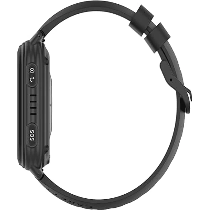 garett Smartwatch Kinder Vibe Schwarz, 1,78″ AMOLED-Display, 4G LTE, GPS, Videoanruf, SOS-Funktion, Face Unlock, 8 GB Speicher – Bild 5