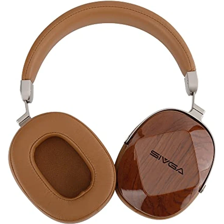 SIVGA Oriole Classic Holz Geschlossen Zurück Verdrahtet Dynamischen Kopfhörer (Braun) – Bild 4