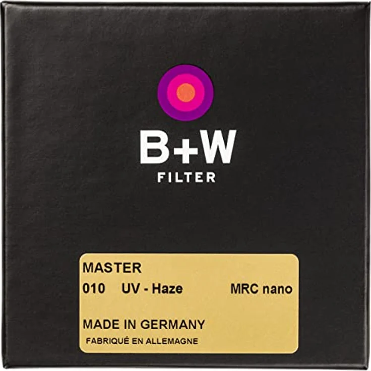 B+W UV-Filter MRC Nano Master 43mm (16x vergütet, Slim, Premium), 1101498, Black – Bild 3