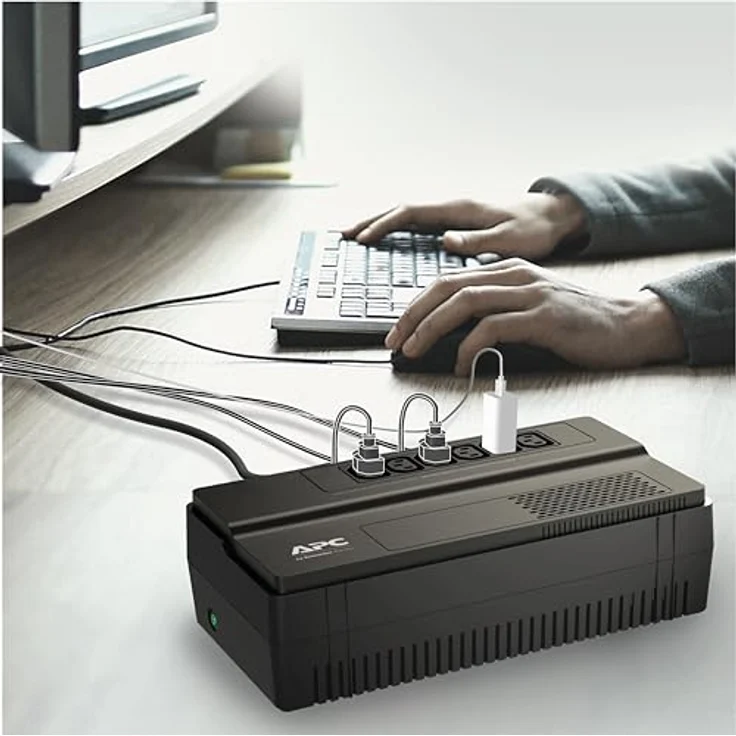 APC Easy-UPS BV - BV650I - Unterbrechungsfreie Stromversorgung 650VA (AVR, 6 IEC Ausgänge) – Bild 2