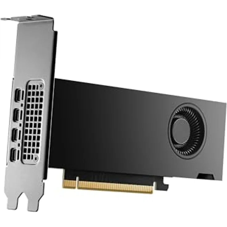 PNY NVIDIA RTX 2000 Ada Generation 16GB GDDR6 Grafikkarte mit ECC, 8K Support, Ultraleiser aktiver Lüfter 