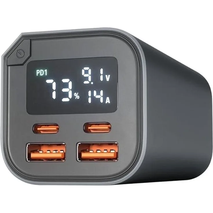 Epico Aluminium-Powerbank PD 100 W, 20.000 mAh – Space Grau