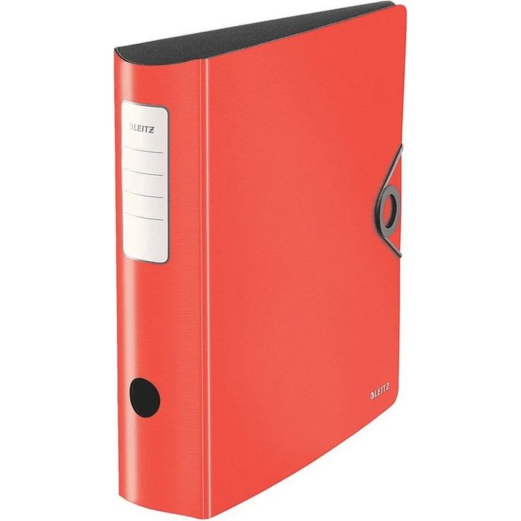 LEITZ Aktenordner 180° Active Solid 1047, Ordner breit, aufgeklebtes Rückenschild, wasser- und schmutzabweisend, Polyfoam, DIN A4, blau – Bild 1