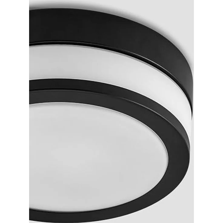 Lindby Deckenlampe Badlampe, spritzwassergeschützt IP44, ø 23 cm, 230V, 2xE27 max. 60W, ohne Leuchtmittel – Bild 5