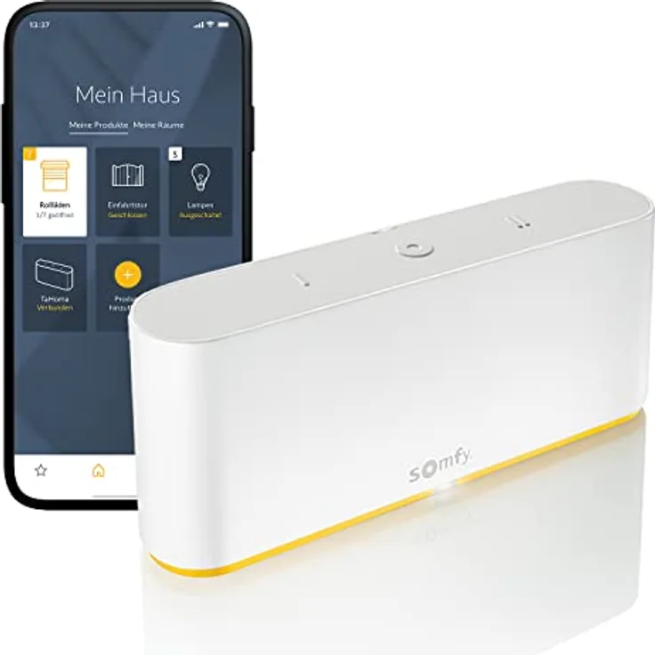 Somfy 1870595 - TaHoma Switch | intelligente Smart Home - Zentrale | Kompatibel mit io-, RTS- Technologien & Zigbee 3.0 | Sprachsteuerung mit Amazon Alexa, Appple HomeKit & Google Assistant
