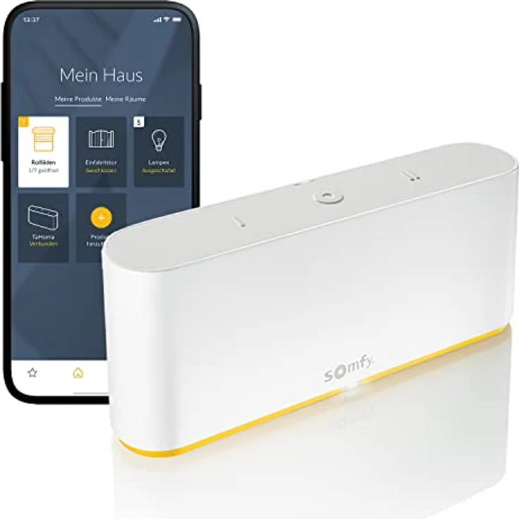Somfy 1870595 - TaHoma Switch | intelligente Smart Home - Zentrale | Kompatibel mit io-, RTS- Technologien & Zigbee 3.0 | Sprachsteuerung mit Amazon Alexa, Appple HomeKit & Google Assistant – Bild 1