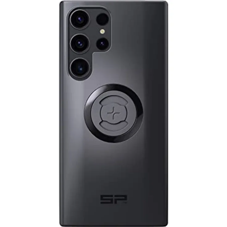Sp Connect Phone Case Samsung S23 Ultra SPC+, Schlankes und sicheres Smartphone Cover, Schwarz