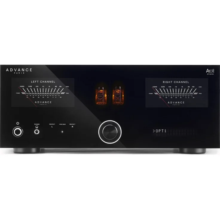 Advance Paris A10 APEX, integrierter Hybridvollverstärker mit 2 ECC81 Röhren und optionaler Bluetooth-Funktion