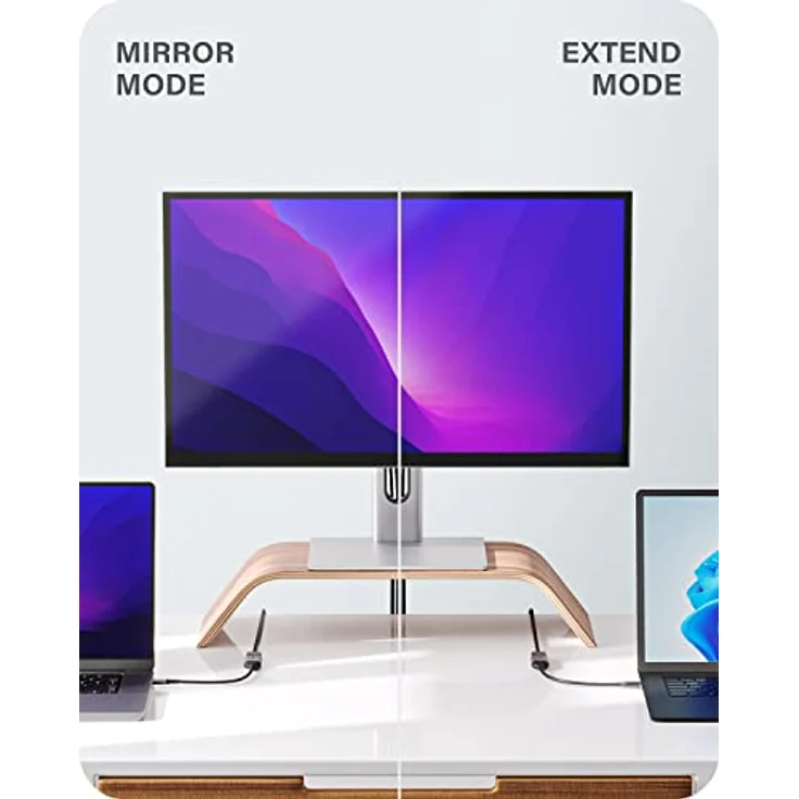 ALOGIC USB-C/HDMI Adapter ULUCHD-ADP, grau, 0,15m Länge, für USB Typ C und HDMI-Buchse – Bild 3