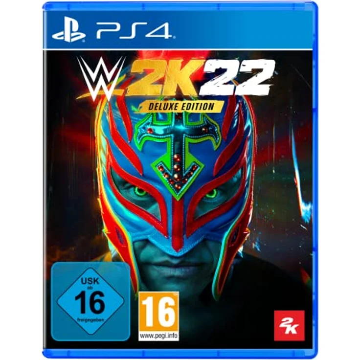 2K WWE 2K22 Deluxe Edition, PS4-Spiel mit Undertaker Immortal Pack, Season Pass und MyRISE Mega-Boost – Bild 1