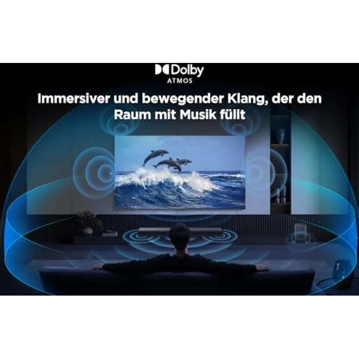 TCL Soundbar S55H, Schwarz, 40 W - Mit hochwertigem Klang und elegantem Design – Bild 4