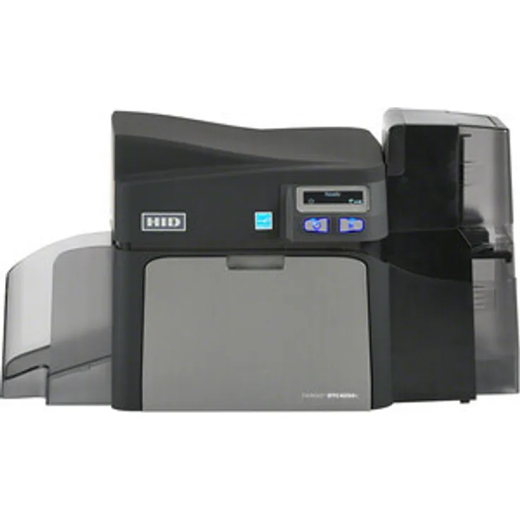 HID FARGO DTC4250e Kartendrucker, Duplexdruck bis 600 Karten/Stunde, USB 2.0 und LAN-Konnektivität, 300 dpi
