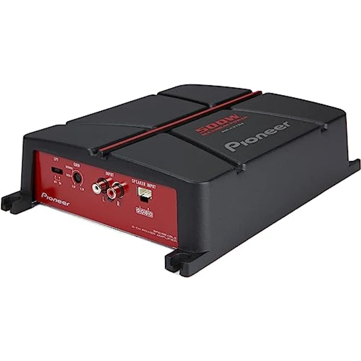 Pioneer GM-A3702, Brückbarer 2-Kanal-Verstärker mit 500 W, Frequenzgang 10Hz-70kHz, niedrige Verzerrung unter 0.05% – Bild 4