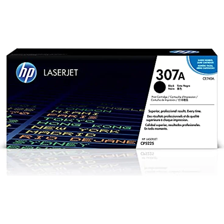 HP 307A (CE740A) Schwarz Original Toner für HP Color Laserjet Pro CP5225 – Bild 2