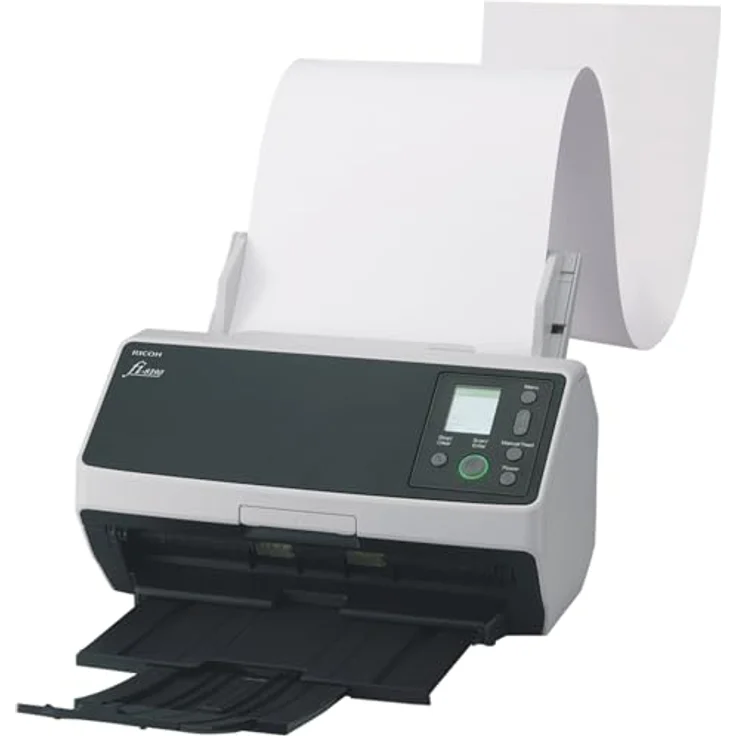 Fujitsu fi-8190 Dokumentenscanner, 600 dpi, 90 Seiten/Min, grau/schwarz – Bild 6