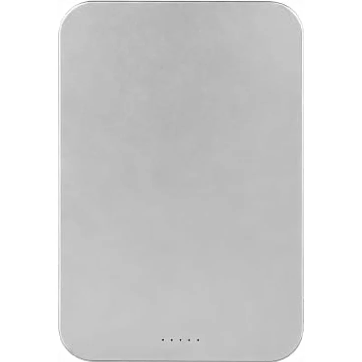 Nevox Power Bank 5000 mAh, 15 W, magnetisches Laden für MagSafe, Weiss/Silber – Bild 9