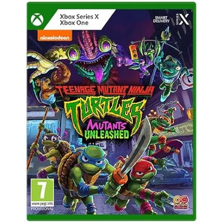 Outright Games Teenage Mutant Ninja Turtles: Mutants Unleashed - Xbox (English Version) - Couch-Koop-Modus, Stadtbezirke, Mutationen – Bild 1