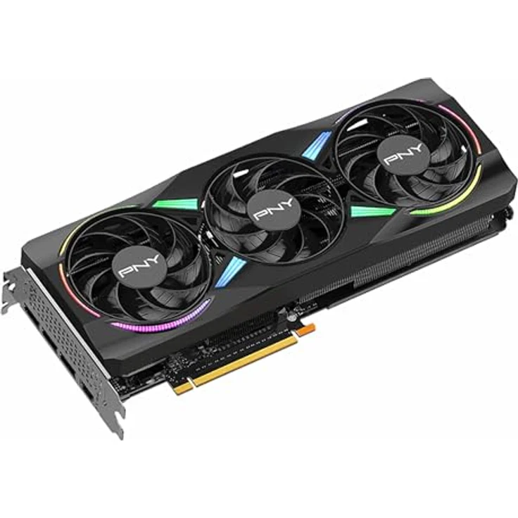 PNY GeForce RTX 5070 ARGB Übertaktet Triple Fan 12GB GDDR7 Reflex 2 RTX AI DLSS4 Next-Gen-Grafikkarte – Bild 4