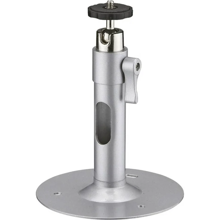 ABUS TVAC32120 Universalhalterung, 3 kg Tragkraft, Aluminium, Silber mit 360°-Kugelkopf und Schnellverschluss