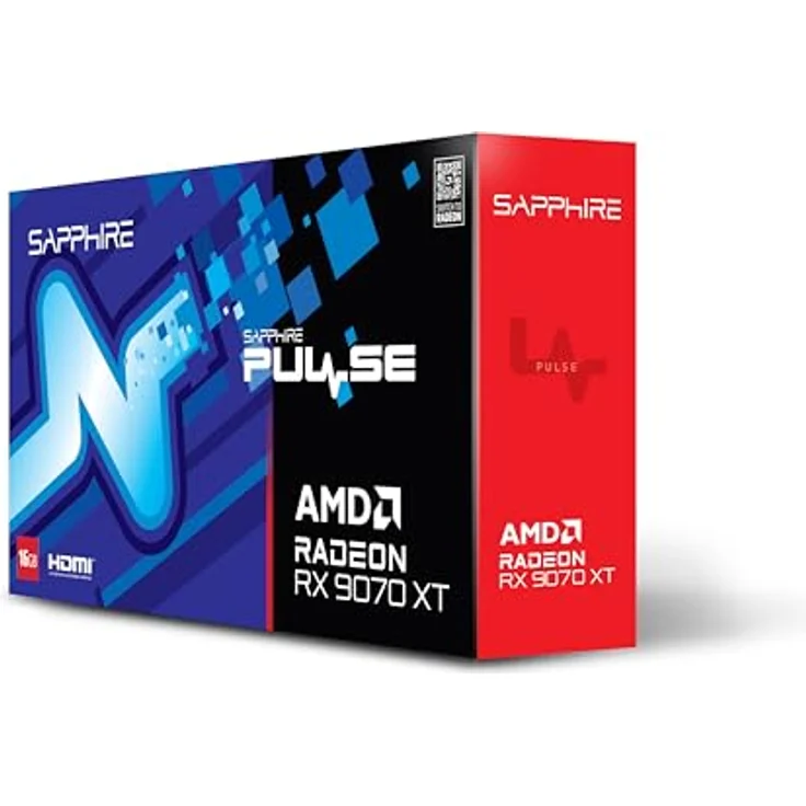 Sapphire Pulse AMD Radeon™ RX 9070 XT Gaming 16GB DUAL HDMI/DUAL DP, Grafikkarte mit RX9070XT – Bild 1