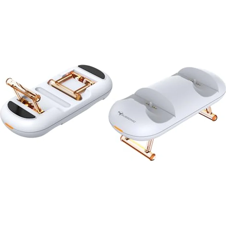 SUBSONIC PS5 Controller Ladegerät, kompakte Ladestation für Dualsense Controller mit intelligentem Schutz, inkl. USB-C Kabel, schwarz – Bild 4