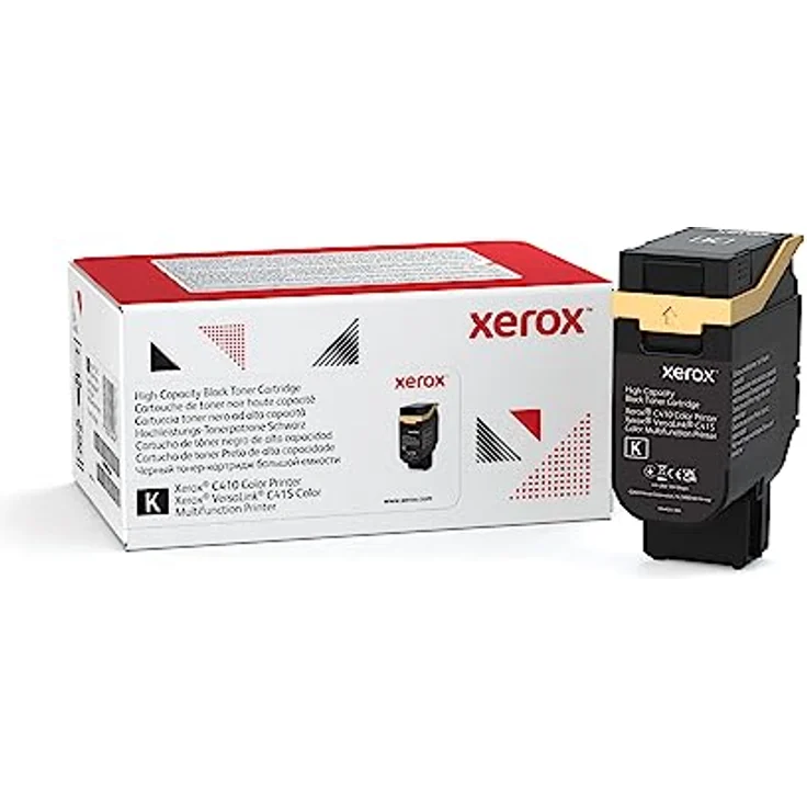 Xerox Original C410 / Versalink C415 Schwarz Hoher Kapazität Tonerpatrone (10,500 Seiten) - 006R04685 – Bild 1