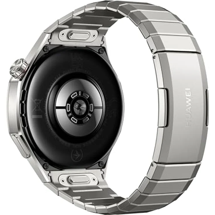 HUAWEI Watch GT 5 Pro 46 mm Smartwatch, scharfkantiges Design, Pro-Level-Sportuhr, Gesundheits-Tracking, EKG-Überwachung, bis zu 14 Tage Akkulaufzeit, GPS, Bluetooth-Anruf, iOS&Android-kompatibel, VJ Pro 46 mm Titan – Bild 2