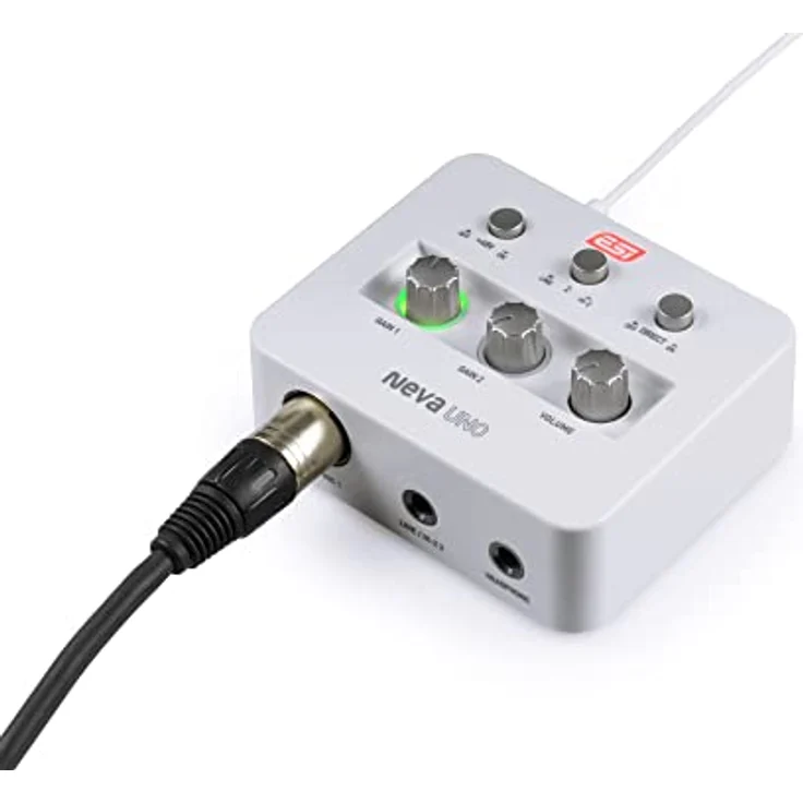ESI Neva Uno | Professionelles 24-bit / 192 kHz USB Audio Interface – Bild 5