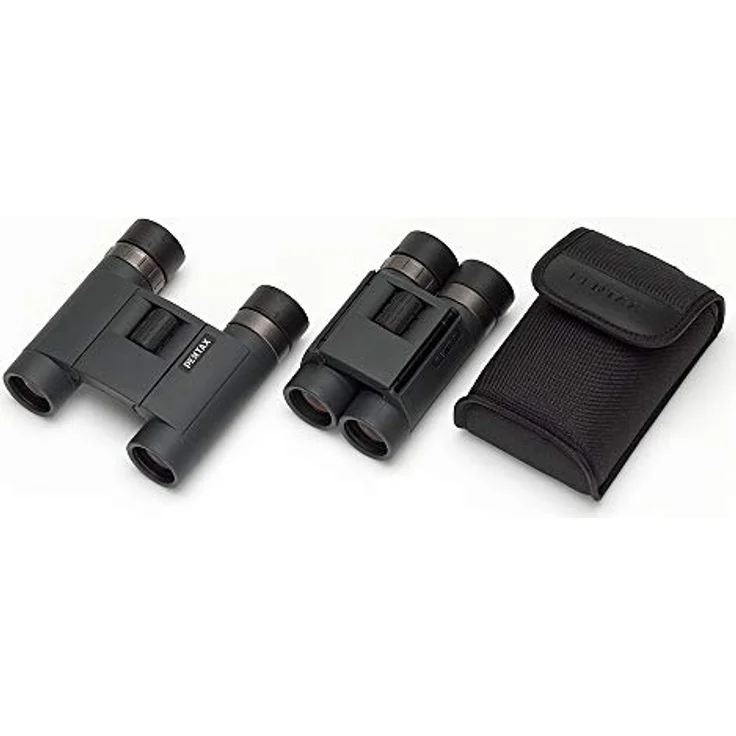 Pentax AD 10 x 25 WP, Fernglas mit Dachkantprisma, schwarz, kompakt und leicht (300 g) – Bild 4